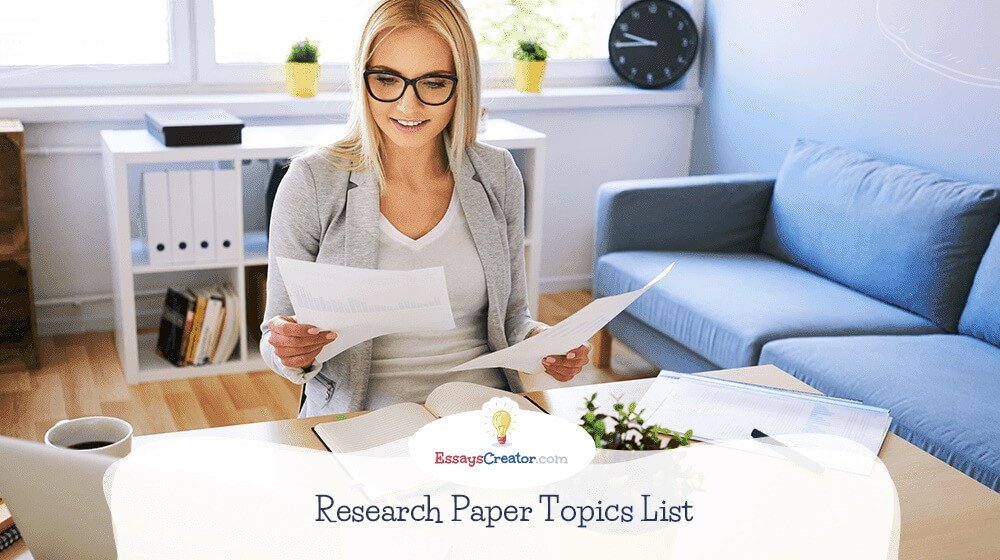 Research Paper Topics List