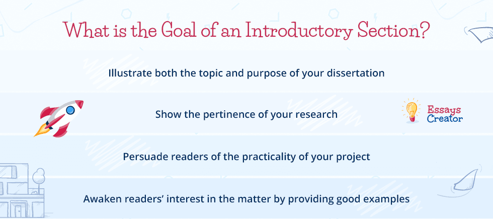 What is the Goal of an Introductory Section?